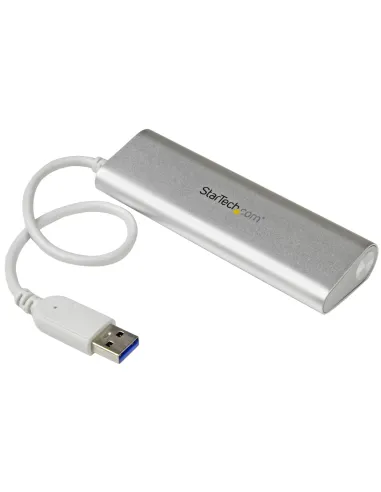 StarTech.com Hub USB a 4 porte, Da USB A a 4 porte USB-A, USB 5Gbps, design robusto, alimentazione via bus, hub USB 3.0
