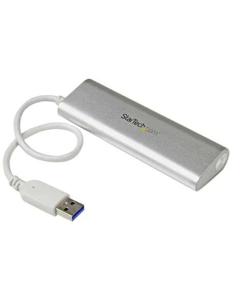 StarTech.com Hub USB a 4 porte, Da USB A a 4 porte USB-A, USB 5Gbps, design robusto, alimentazione via bus, hub USB 3.0