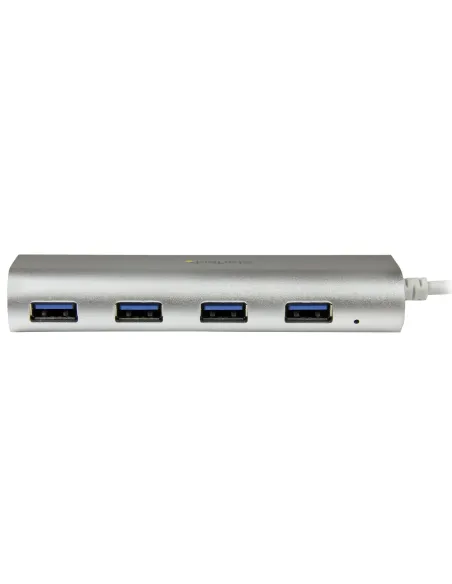 StarTech.com Hub USB a 4 porte, Da USB A a 4 porte USB-A, USB 5Gbps, design robusto, alimentazione via bus, hub USB 3.0