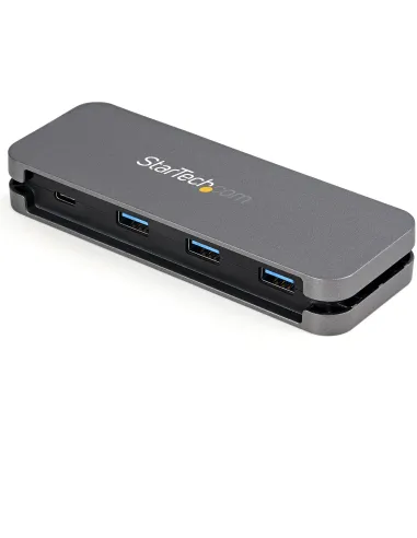 StarTech.com HB30CM3A1CB hub di interfaccia USB 3.2 Gen 1 (3.1 Gen 1) Type-C 5000 Mbit s Nero, Grigio