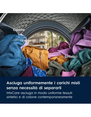 Electrolux ASCIUGATRICE 8 KG CLASSE C EW6H28G MADE IN EUROPE