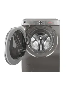 Hoover H-WASH&DRY 550 H-WASH 550, Lavasciuga 10+6 KG, 20% più efficente della classe A, 1600 giri, Antracite, Inverter, Vapore, 2