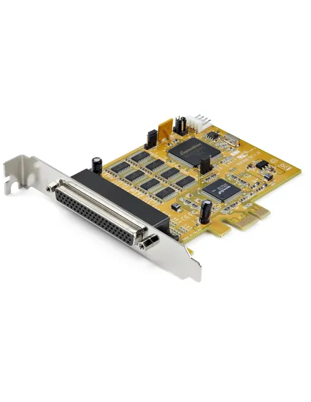 StarTech.com Scheda seriale PCI Express a 8 porte - Scheda adattatore seriale PCIe RS232 - Scheda di espansione controller card