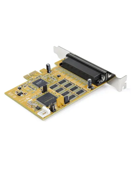 StarTech.com Scheda seriale PCI Express a 8 porte - Scheda adattatore seriale PCIe RS232 - Scheda di espansione controller card