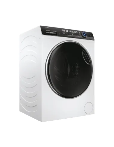 Haier I-Pro Serie 7 Plus, Lavatrice Carica Frontale 12 KG, 30% più efficente della classe A, 1400 giri, Bianco, Direct Motion,