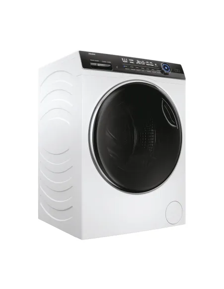 Haier I-Pro Serie 7 Plus, Lavatrice Carica Frontale 12 KG, 30% più efficente della classe A, 1400 giri, Bianco, Direct Motion,