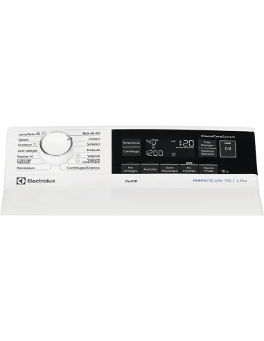 Electrolux LAVATRICE CARICA ALTO 7 KG CLASSE A 1300 GIRI EW7T337A MADE IN EUROPE