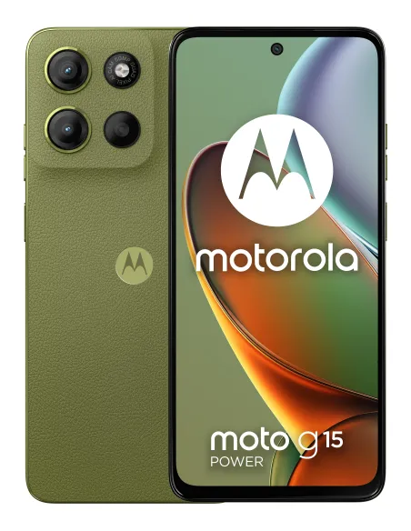Motorola moto g15 power 17,1 cm (6.72") Doppia SIM Android 15 4G USB tipo-C 8 GB 512 GB 6000 mAh Verde