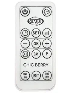 Argoclima Chic Berry Interno Ciliegia (frutto) 2000 W Riscaldatore ambiente elettrico con ventilatore 2