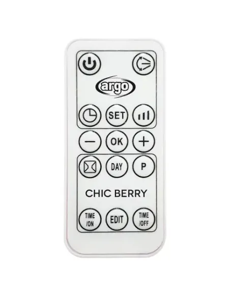 Argoclima Chic Berry Interno Ciliegia (frutto) 2000 W Riscaldatore ambiente elettrico con ventilatore