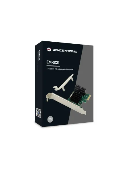 Conceptronic EMRICK03G scheda di interfaccia e adattatore Interno SATA