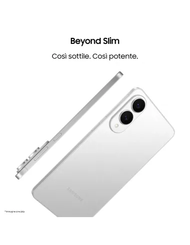 Samsung Galaxy S25 Edge, Smartphone AI, Display 6.7'' QHD+ Dynamic AMOLED 2X, Fotocamera 200MP, RAM 12GB, 256GB, 3.900 mAh,