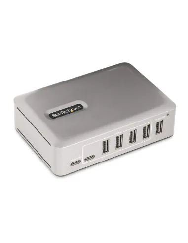 StarTech.com 10G5A2CS-USB-C-HUB hub di interfaccia USB 3.2 Gen 2 (3.1 Gen 2) Type-C 10000 Mbit s Argento