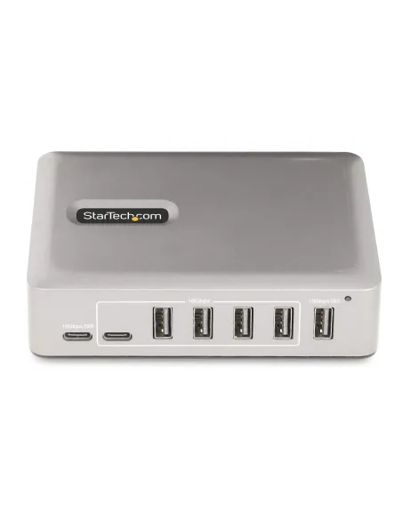 StarTech.com 10G5A2CS-USB-C-HUB hub di interfaccia USB 3.2 Gen 2 (3.1 Gen 2) Type-C 10000 Mbit s Argento