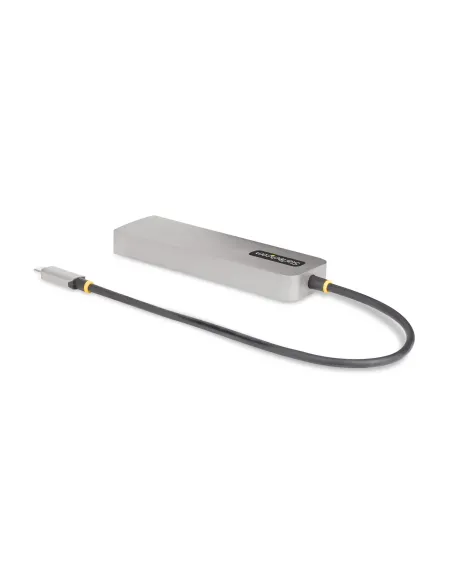StarTech.com Hub USB-C a 3 porte con Ethernet da 2,5 Gbps e porta Power Delivery Pass-through da 100W, USB 3.2 10Gbps, 2x