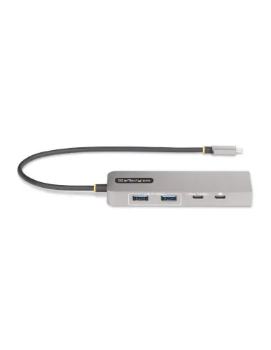 StarTech.com Hub USB-C a 3 porte con Ethernet da 2,5 Gbps e porta Power Delivery Pass-through da 100W, USB 3.2 10Gbps, 2x