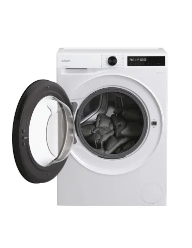 Candy ProWash 500, Lavatrice Carica Frontale 11 KG, 30% più efficente della classe A, 1400 giri, Bianco, Inverter, Vapore,
