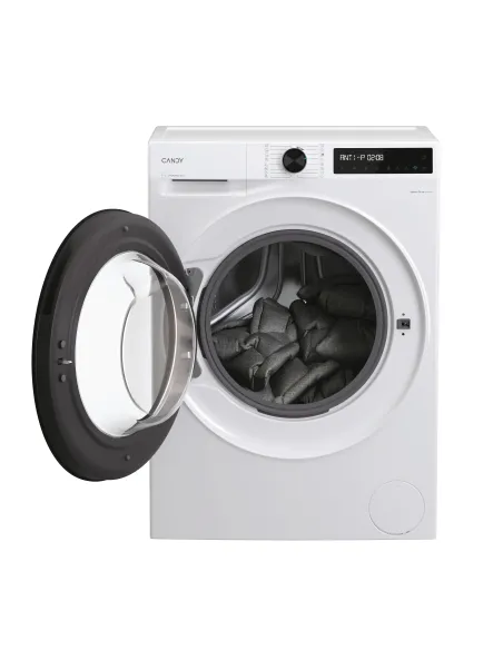Candy ProWash 500, Lavatrice Carica Frontale 11 KG, 30% più efficente della classe A, 1400 giri, Bianco, Inverter, Vapore,