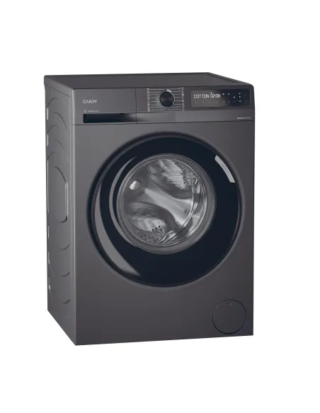 Candy ProWash 500, Lavatrice Carica Frontale 10 KG, 20% più efficente della classe A, 1400 giri, Antracite, Inverter, Vapore,