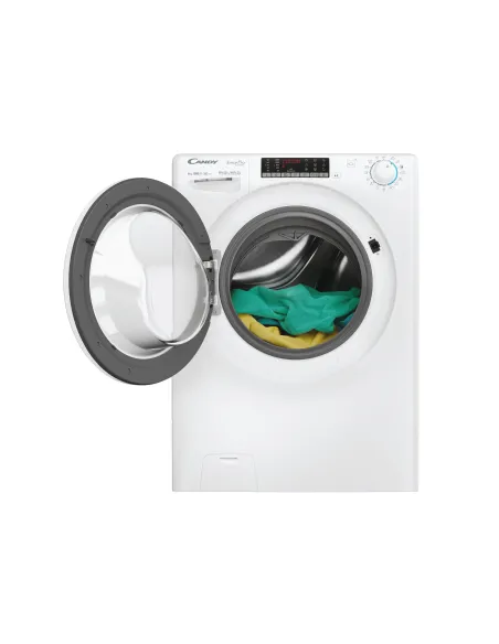 Candy Smart Pro Inverter , Lavatrice Carica Frontale 8 KG, 10% più efficente della classe A, 1200 giri, Bianco, Inverter,