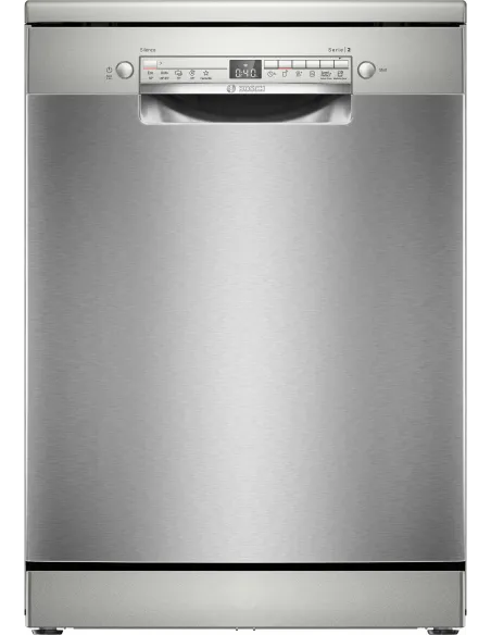 Bosch Serie 2 SMS2HTI02E Lavastoviglie da libera installazione 13 coperti Acciaio spazzolato anti-impronta Classe D