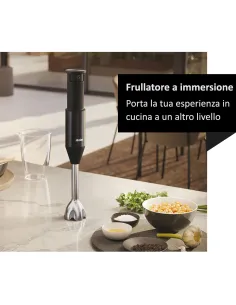 Haier I-Master Series 5 Frullatore a immersione I-Master Serie 5 Nero, 3 lame in acciaio inox, becher 0,9 L, Accessoriato