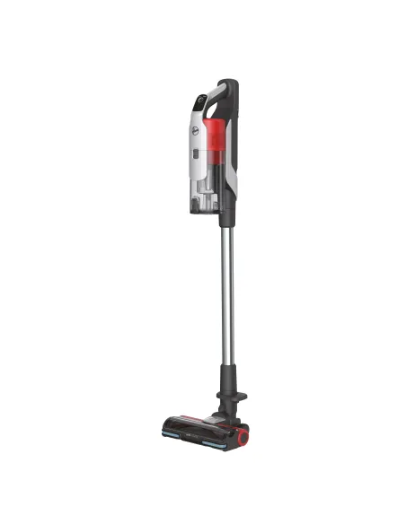 Hoover HF910H 011 Aspirapolvere elettrica Batteria Secco EPA Senza sacchetto 0,7 L 350 W Rosso, Titanio 4 Ah