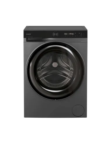 Candy ProWash 700, Lavatrice Slim 9 KG, 20% più efficente della classe A, 1400 giri, Antracite, Inverter, Vapore, Wi-Fi, BS
