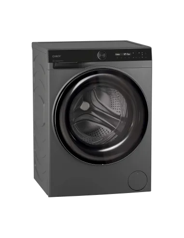 Candy ProWash 700, Lavatrice Slim 9 KG, 20% più efficente della classe A, 1400 giri, Antracite, Inverter, Vapore, Wi-Fi, BS