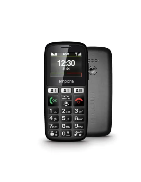 Emporia HAPPY 4,6 cm (1.81") 70 g Nero