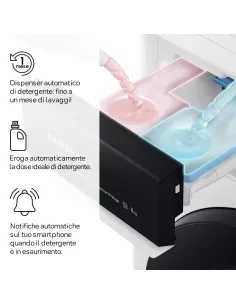 Samsung Lavatrice BESPOKE AI™ Ecodosatore 11Kg WW11DB7B94GEU3 2