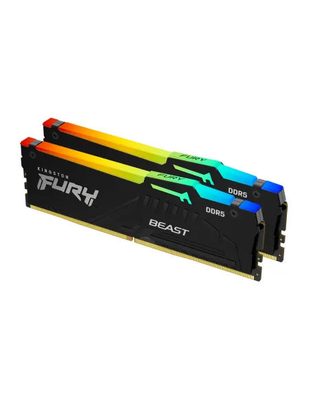 Kingston Technology FURY Beast 32GB 6000MT s DDR5 CL36 DIMM (Kit da 2 moduli) RGB EXPO