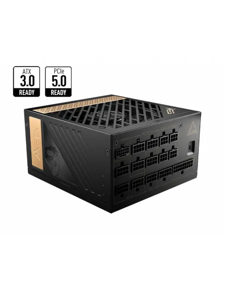 MSI MEG AI1300P PCIE5 alimentatore per computer 1300 W 24-pin ATX ATX Nero