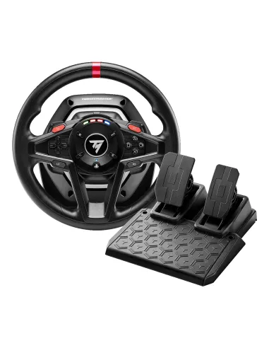 Thrustmaster T128 SimTask Farming Pack Nero Volante + pedali + cambio PC, PlayStation 4, PlayStation 5