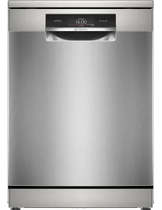 Bosch Serie 8 SMS8TCI04E Lavastoviglie da libera installazione 60 cm Acciaio spazzolato anti-impronta Classe A