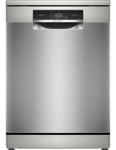 Bosch Serie 8 SMS8TCI04E Lavastoviglie da libera installazione 60 cm Acciaio spazzolato anti-impronta Classe A