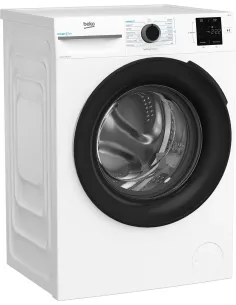 Beko b100 MWBM8147EB Lavatrice 8kg, classe A-10%, 1400giri, linea estetica NX, motore inverter, Display Touch, colore Bianco, 2