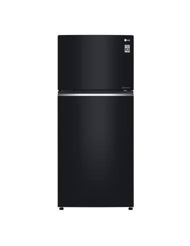 LG GTB744BMBED Frigorifero doppia porta, Classe E, 506L, Porte in vetro, Door Cooling,Nero