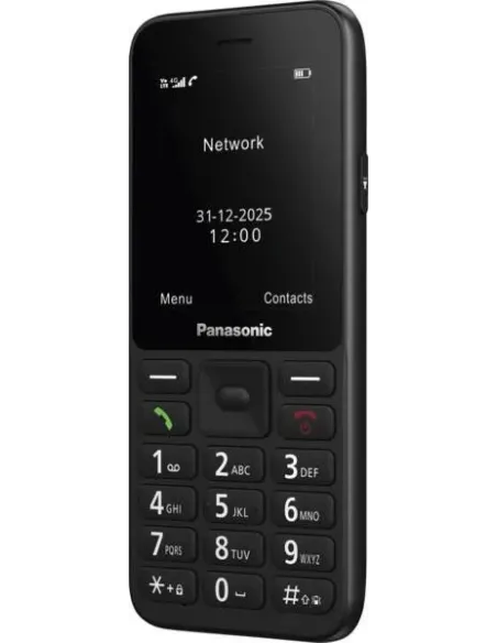 Panasonic KX-TU260EXB cellulare 6,1 cm (2.4") 118 g Nero Telefono per anziani
