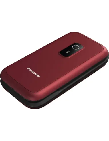 Panasonic KX-TF600EXR cellulare 7,11 cm (2.8") 132 g Rosso Telefono per anziani
