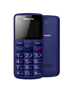 Panasonic KX-TU110EXC - Telefono per anziani, blu