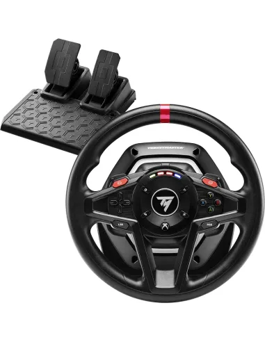 Thrustmaster T128 Nero USB Sterzo + Pedali Analogico PC, Xbox, Xbox One