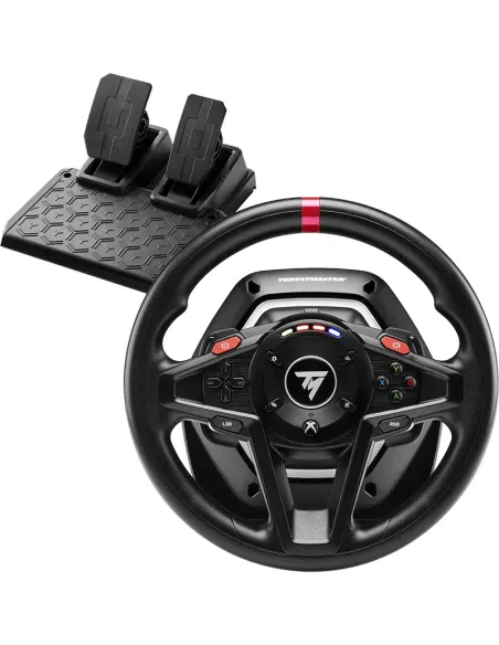 Thrustmaster T128 Nero USB Sterzo + Pedali Analogico PC, Xbox, Xbox One