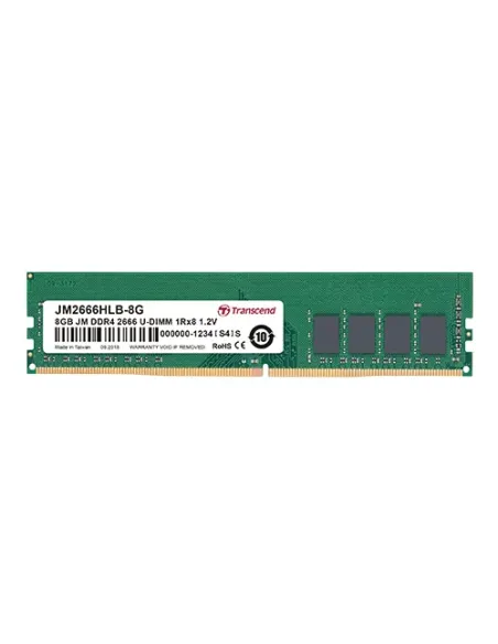 Transcend JetRam JM2666HLB-16G memoria 16 GB 2 x 8 GB DDR4 288-pin DIMM