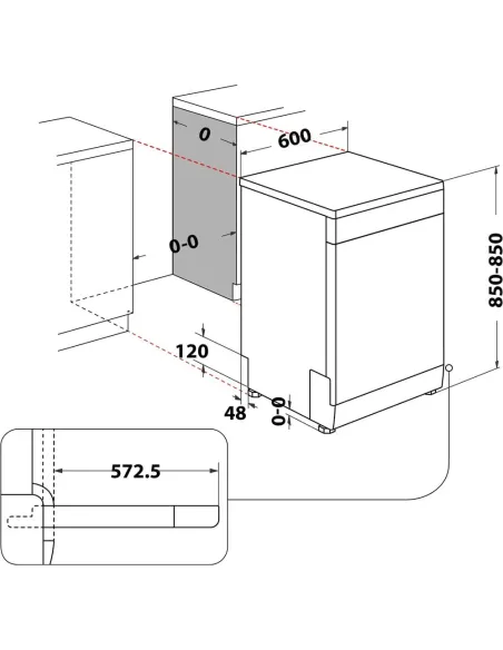 Hotpoint Ariston Lavastoviglie a libera installazione HA2FFC14BX