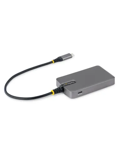 StarTech.com Hub USB-C 4 Porte USB-A 5Gbps, Alimentazione da Bus con Ingresso Alimentazione USB-C Ausiliario, Cavo Host USB-C