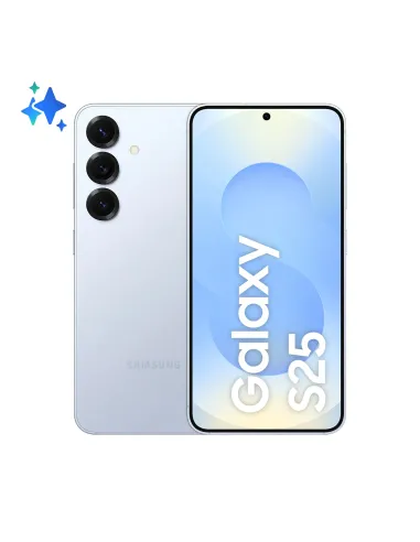 Samsung Galaxy S25 Smartphone AI, Display 6.2'' FHD+ Dynamic AMOLED 2X, Fotocamera 50MP, RAM 12GB, 256GB, 4.000 mAh, Icyblue