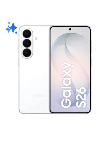 Samsung Galaxy S26 Smartphone AI, 256GB, Processore avanzato, Assistente Foto, Creative Studio, Camera 50 MP, 4300 mAh, White