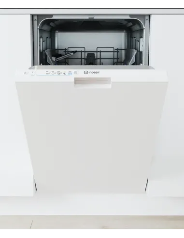 Indesit Lavastoviglie BI 45 cm classe E, 10 coperti, Push&Go, 46 dba