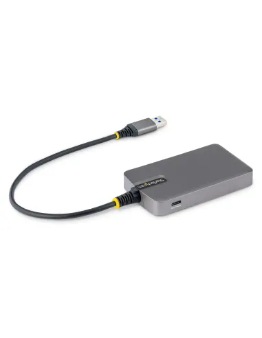 StarTech.com Hub USB-A 4 Porte, 5Gbps, Alimentazione da Bus, con Ingresso Alimentazione USB-C Ausiliario, Cavo Host USB-A da 30